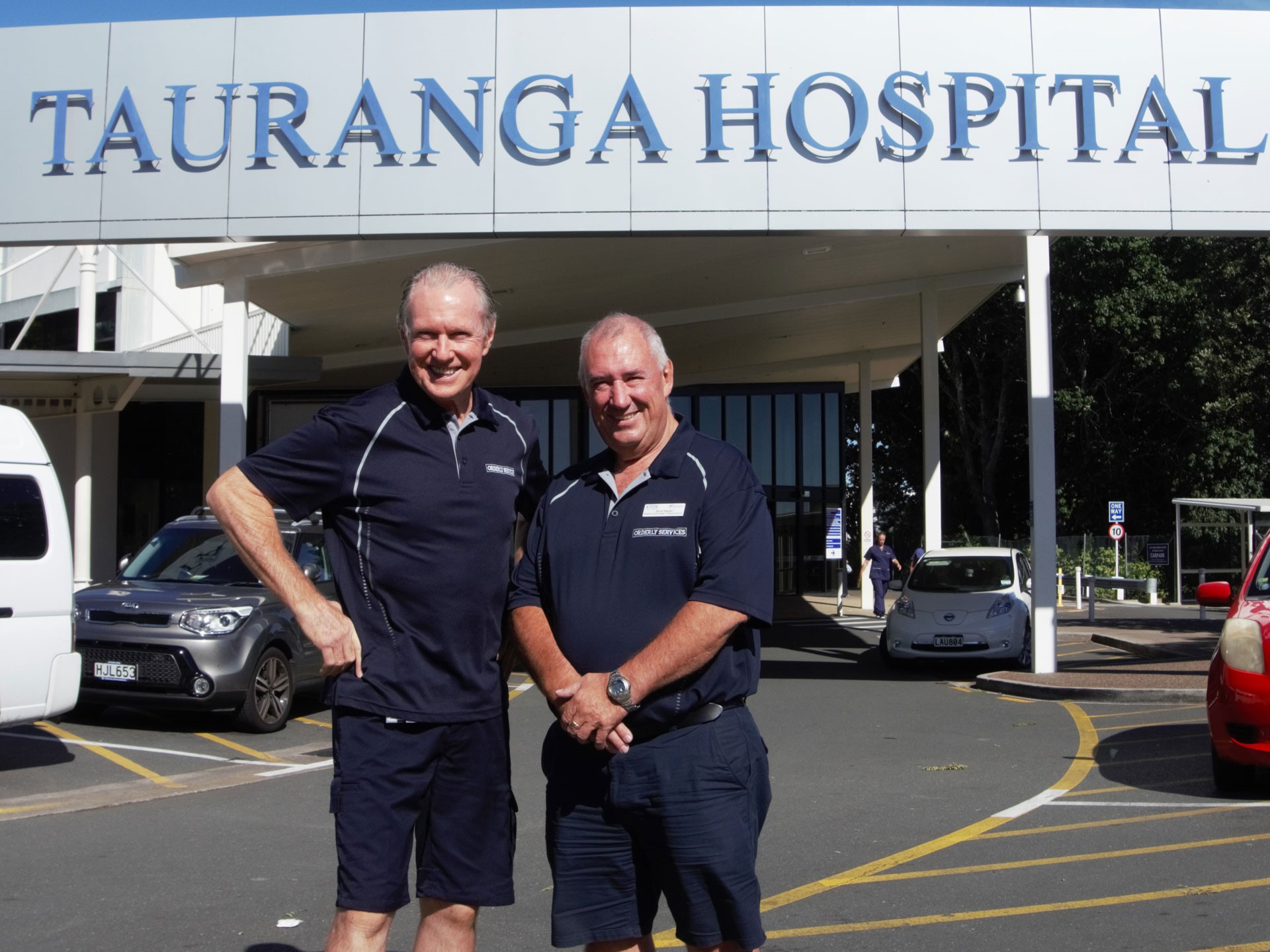 Former All Black captain joins the Tauranga Hospital Orderlies team