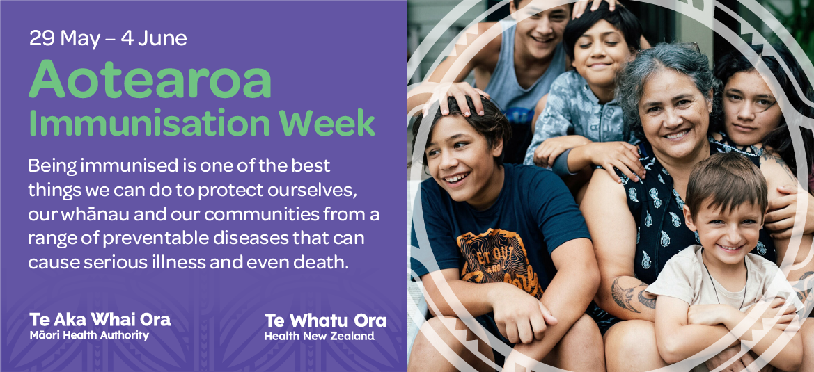 Being immunised is one of the best things we can do to protect ourselves, our whānau and our communities from a range of preventable diseases that can cause serious illness and even death.