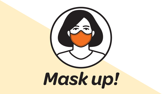 Wear a mask to keep hospital patients safe
